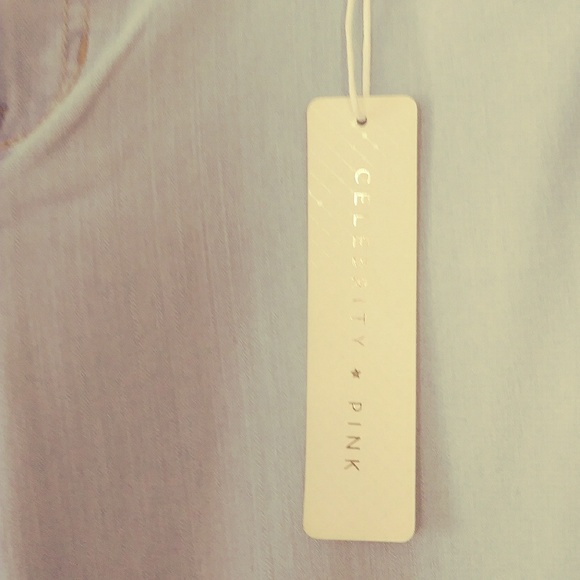 Macy's Cotton Candy Celebrity Pink FlareLeg Jeans - Picture 5 of 8